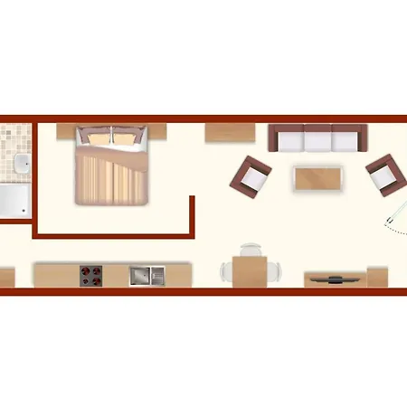 Dampfer 1 Ostwind Apartment *